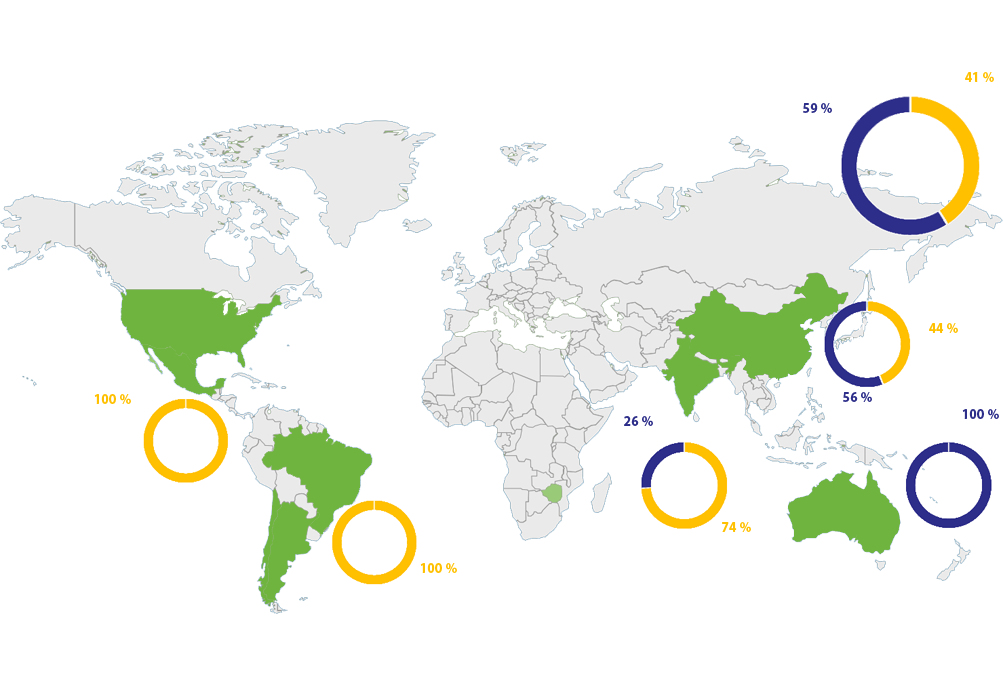 Forecasted LCE Production (2025) Forecasted LCE Production (2025)